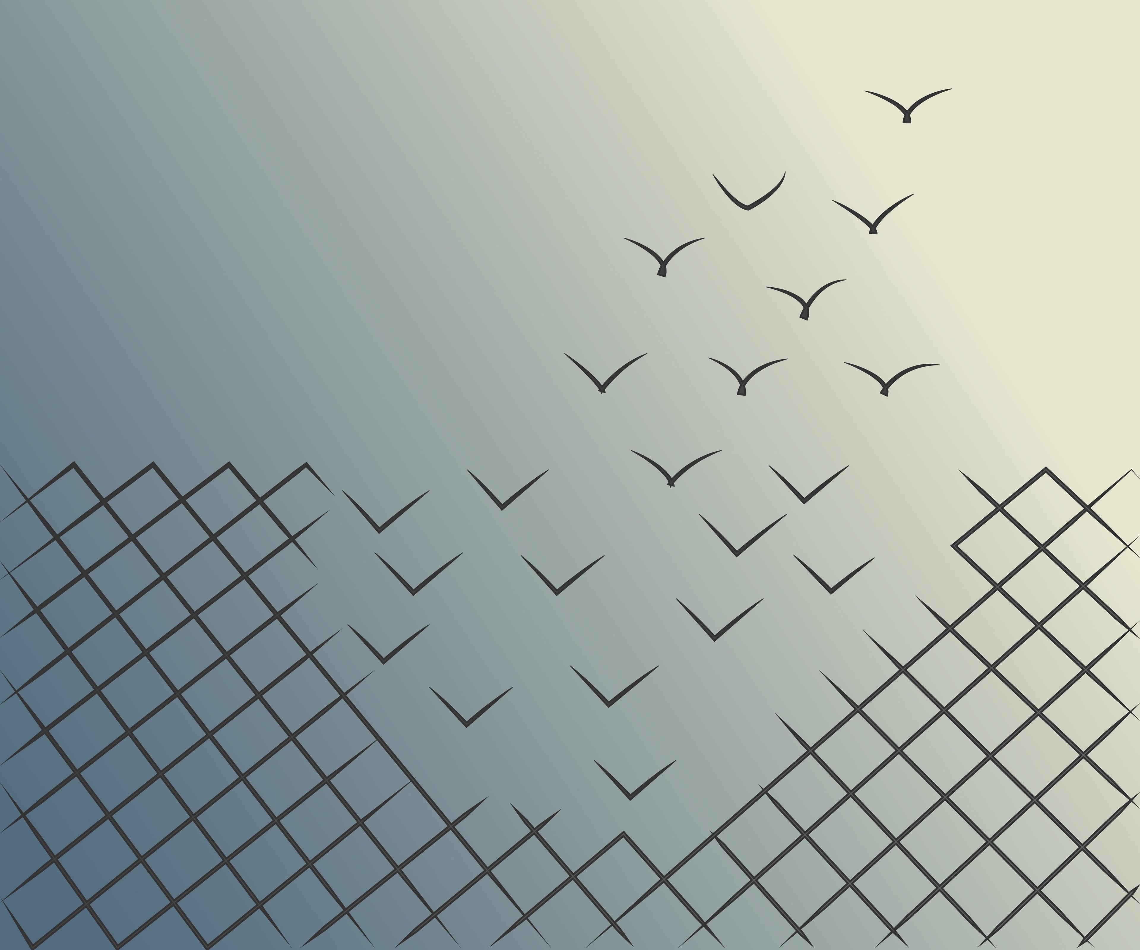 Birds that leave their formation